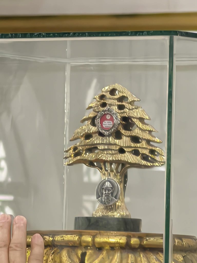 The relic of Saint Charbel